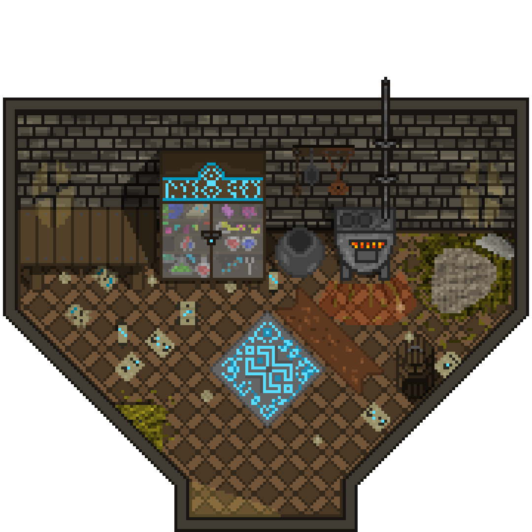 Witch Shop - Inside