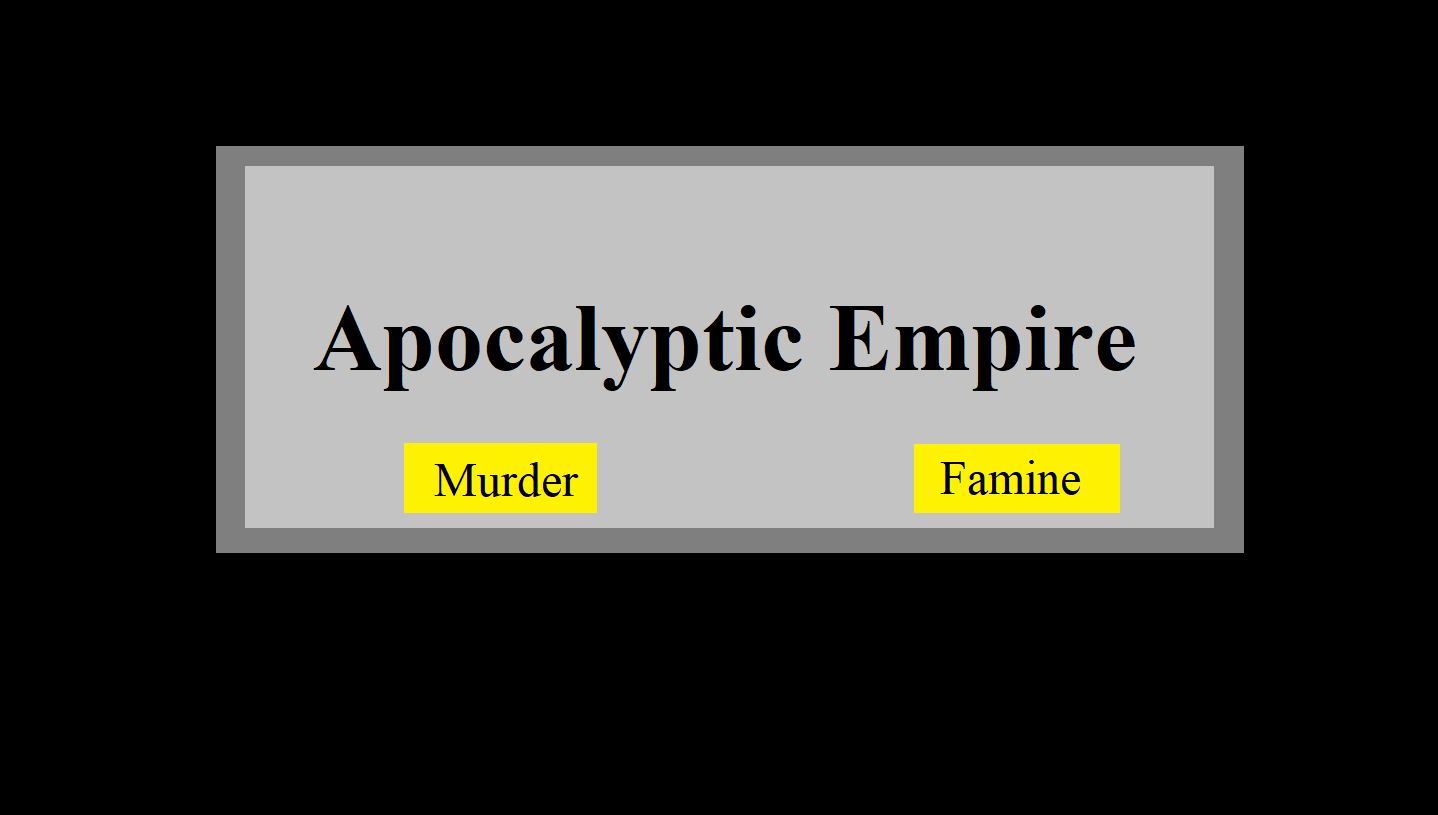 Cover image for Apocalyptic Empire
