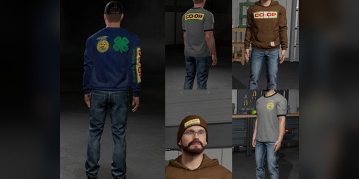 Cover image for Co-op themed clothing pack