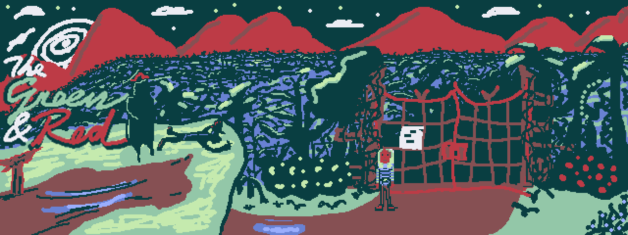 Cover image for The Green & Red