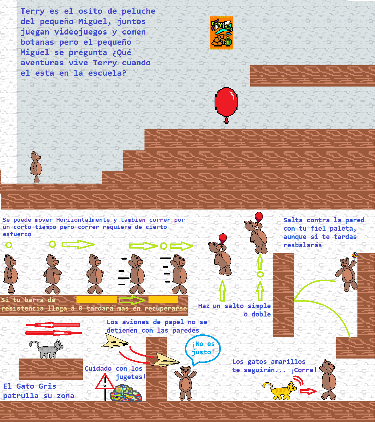 Las Aventuras de Terry El Osito de Peluche