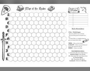 Mythic Bastionland Hex Crawl Sheet   - An Unofficial Hex Crawl Sheet for Mythic Bastionland 