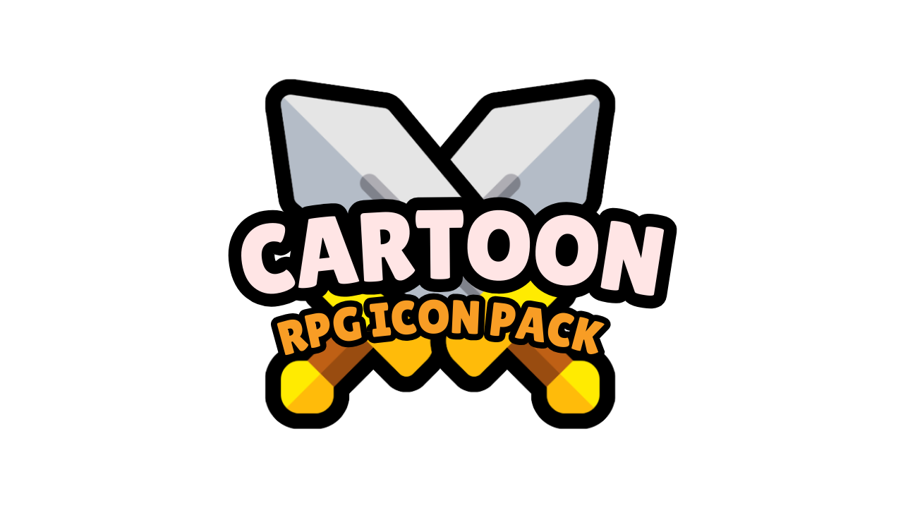 Free Cartoon RPG Icon Pack