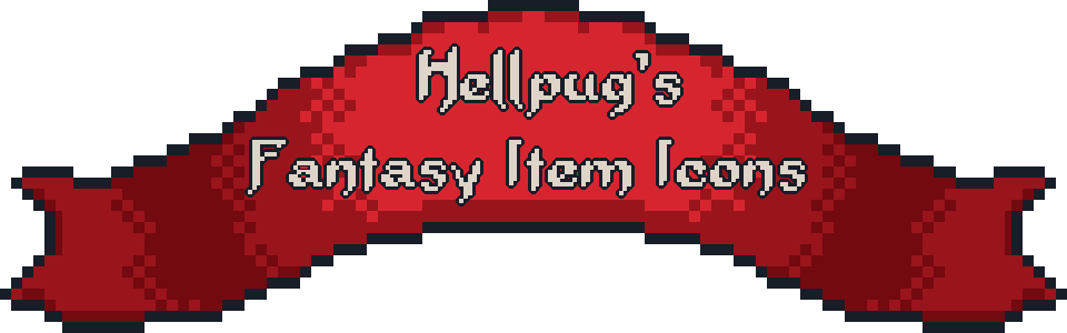 Hellpug's Fantasy Item Icons