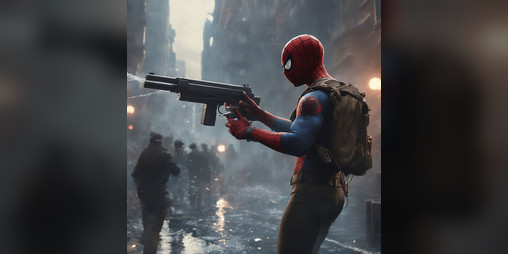 Cover image for Spider Gun Man