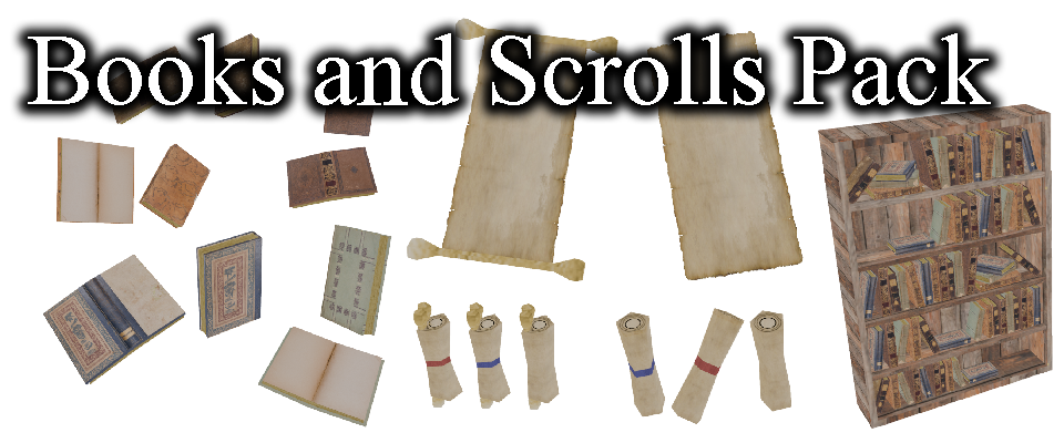 Books and Scrolls Pack