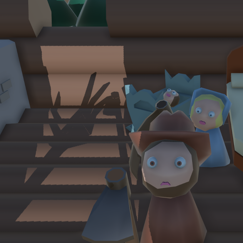 A Visit from The Very Tall Man by FallingWallGames