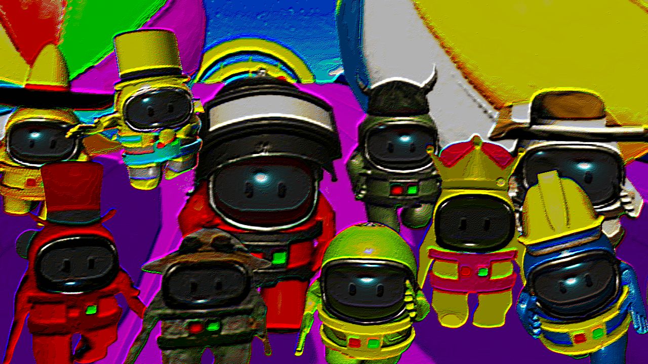 Terrifying Astronauts At Party Neighbor