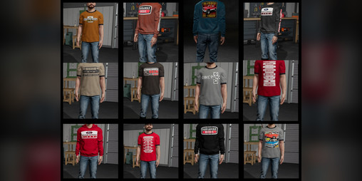 Cover image for Truck brands Clothing pack