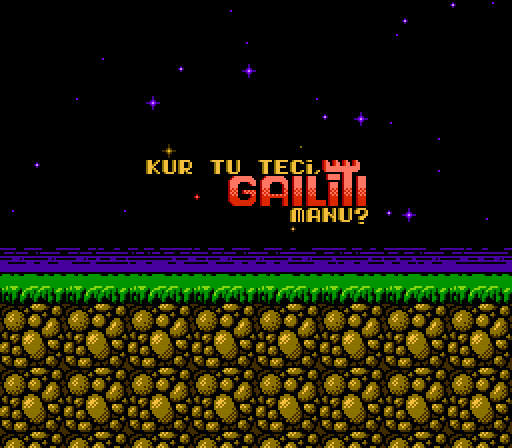 Cover image for Kur Tu Teci, Gailīti Manu? (NES)