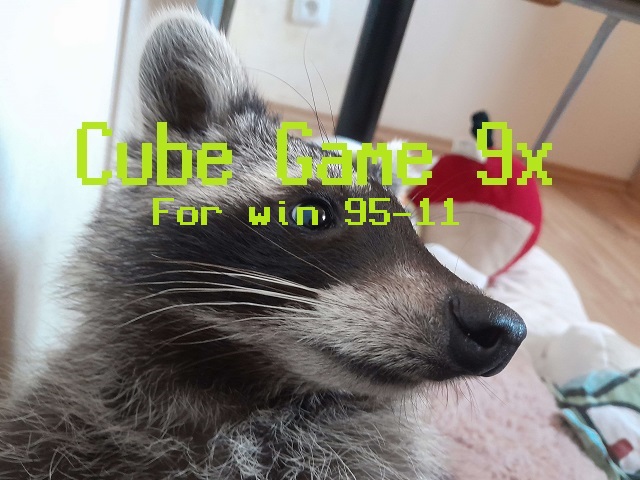 The lost desert aka Cube Game 9x with raccoons