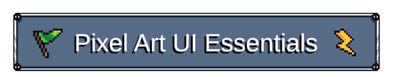 Pixel Art UI Essentials 16px