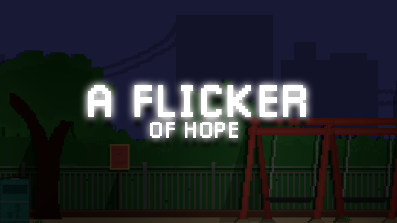 A flicker of hope