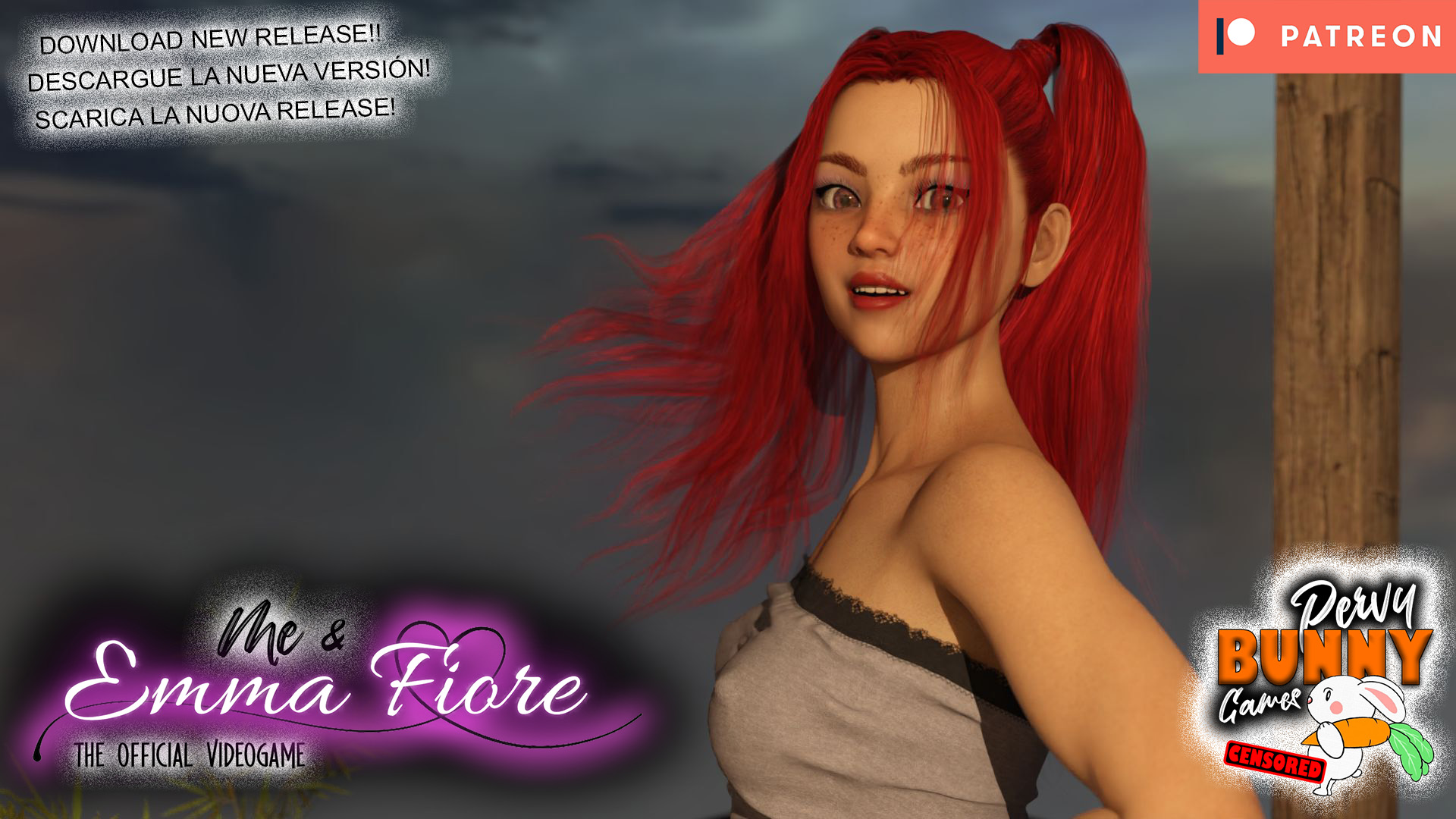 SPECIAL SALE 50% OFF! - Me & Emma Fiore - The official videogame NEW  RELEASE! by Pervy Bunny Games