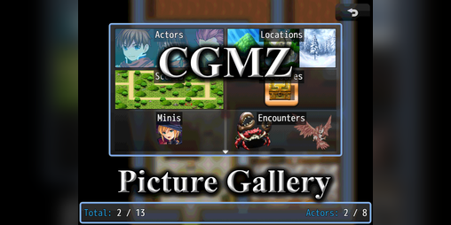 Cover image for [CGMZ] Picture Gallery for RPG Maker MZ