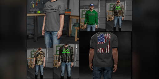 Cover image for Camo themed clothing pack