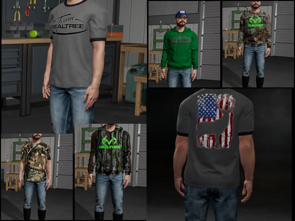 Cover image for Camo themed clothing pack