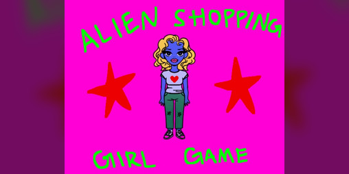 Cover image for Alien Shopping Girl Game
