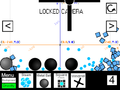 Screenshot 1 for Physics Sandbox 3.0