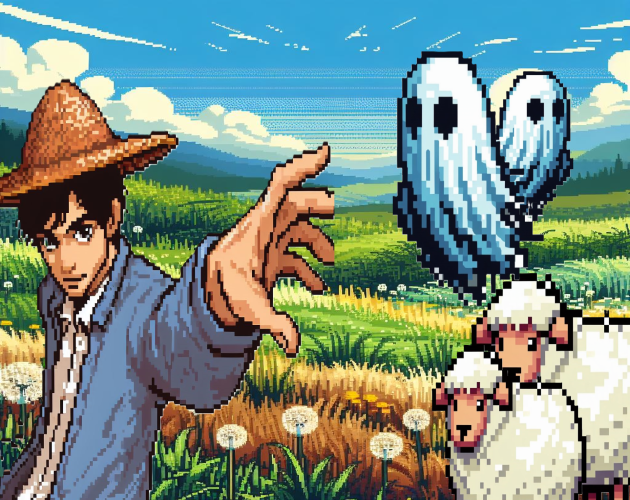 Gather sheep in the haunted garden