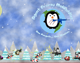 Freezy Mcwaddles: one penguin one mission