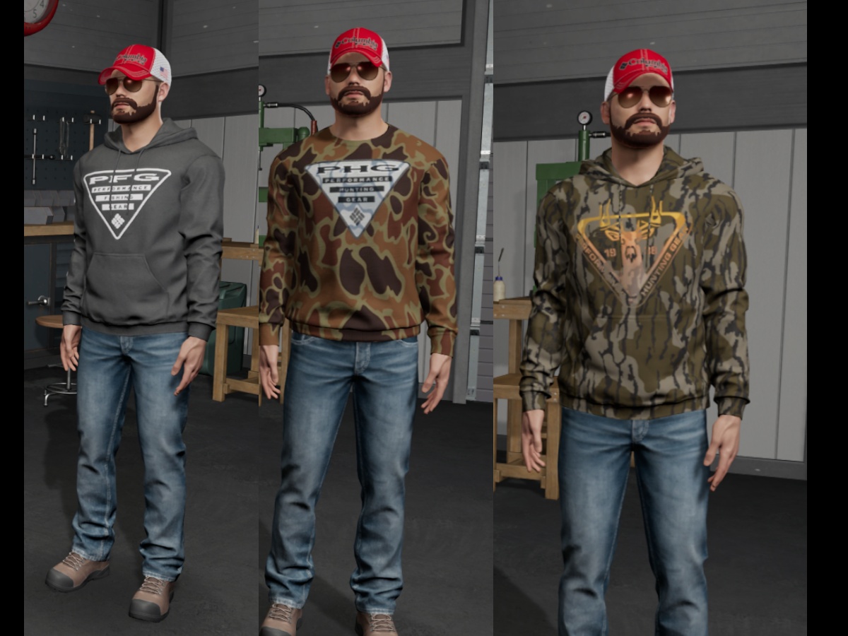 Cover image for Columbia themed clothing pack