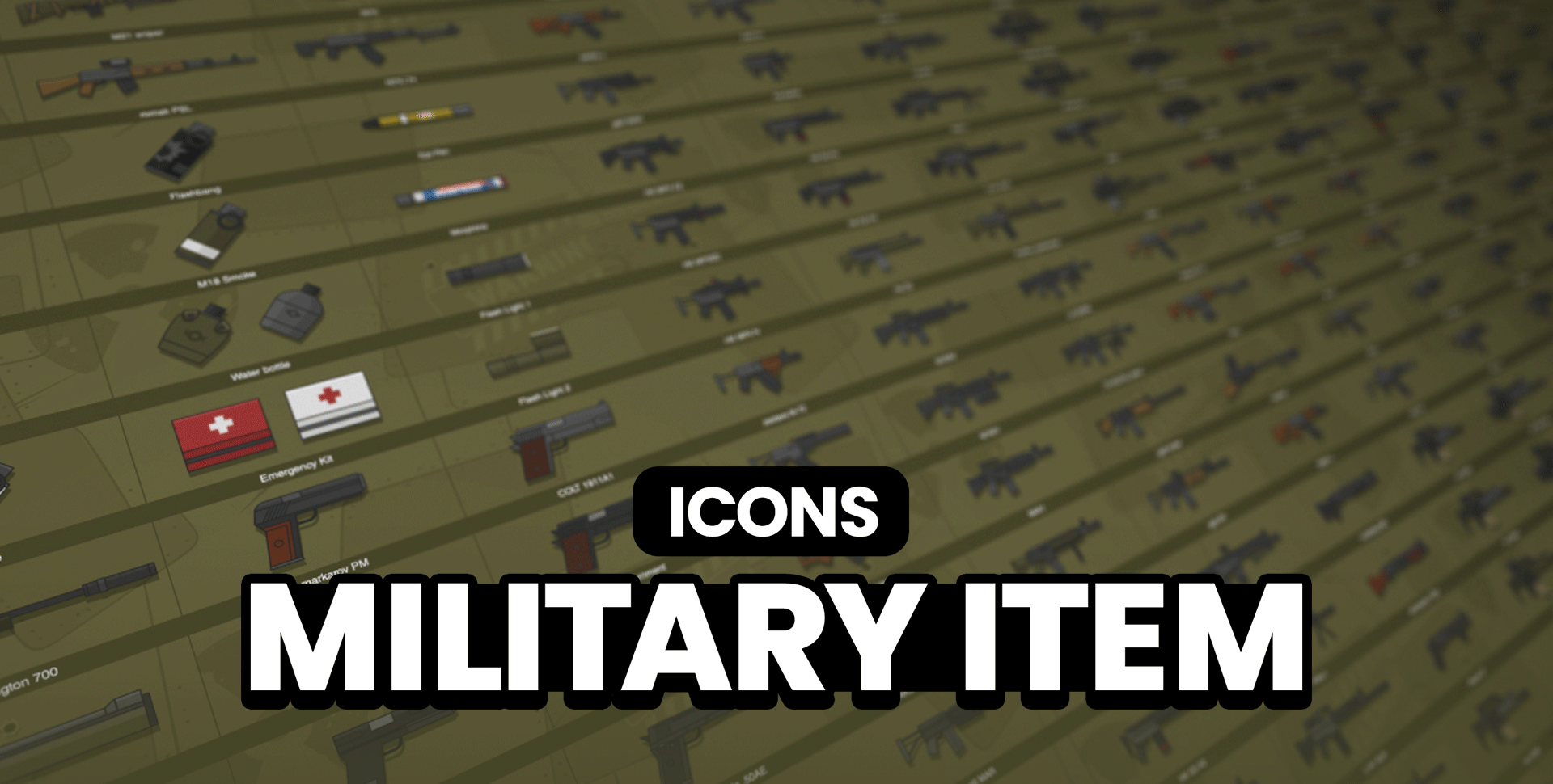 2D Icons - Military Item