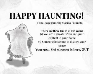 Happy Haunting!   - A spooky one page game 