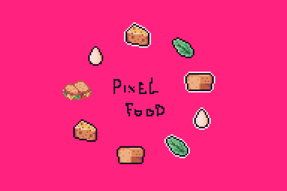 Pixel Art Food