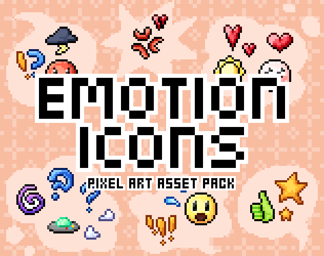 Emotion Icons Asset Pack By Pluto