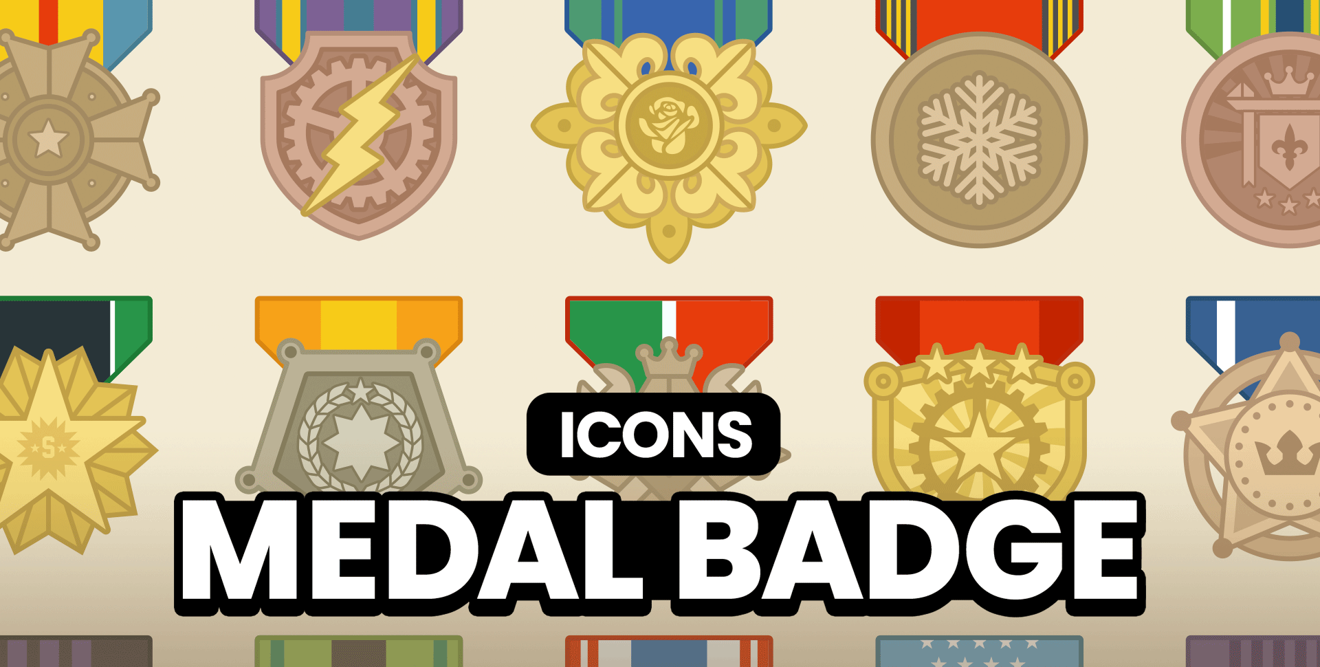2D Icons - Medal Badge