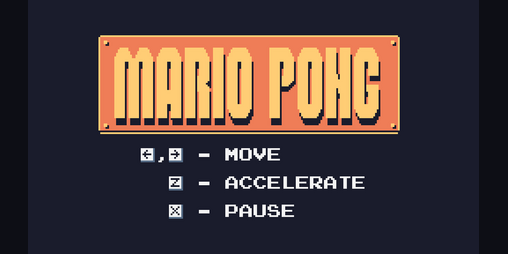 Cover image for Mario Pong