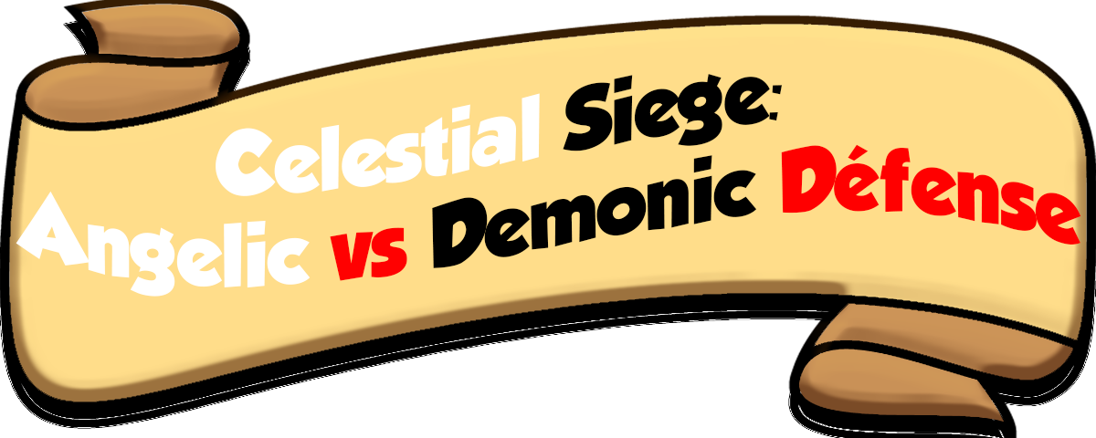 Celestial Siege: Angelic vs Demonic Défense
