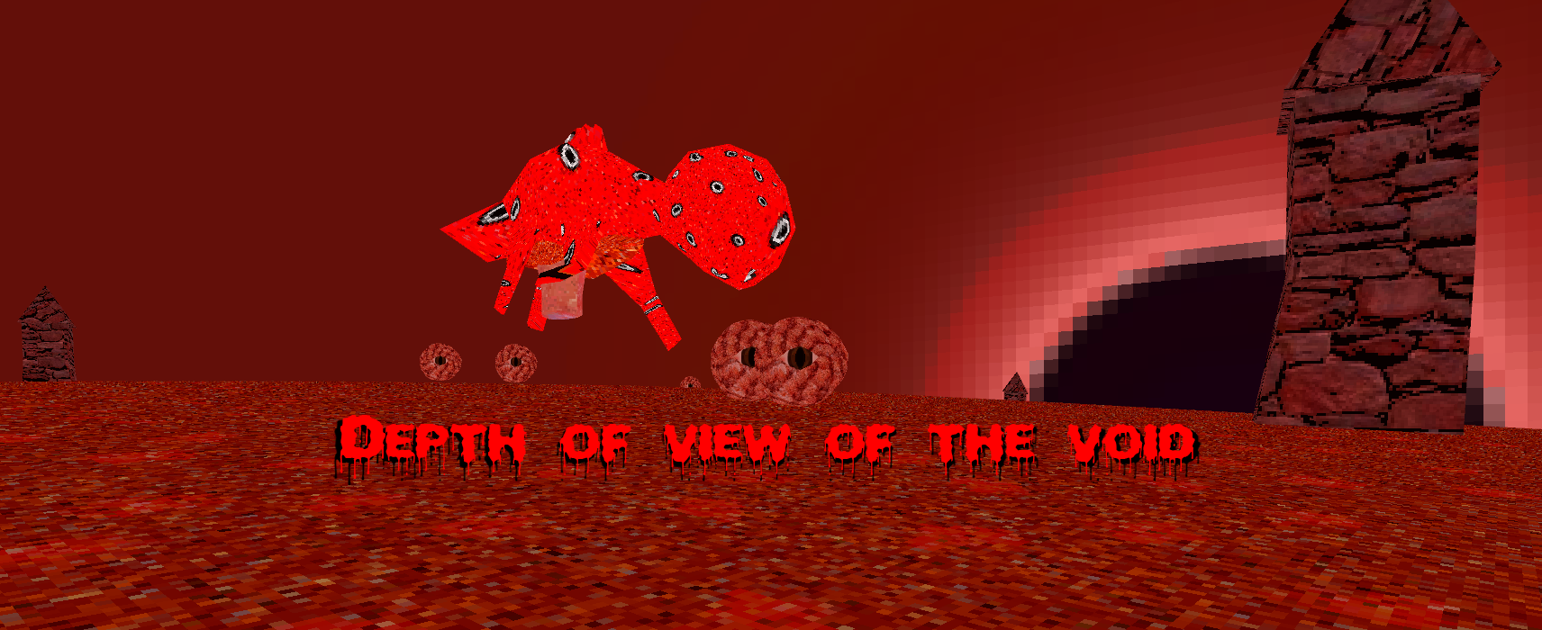 Depth of view of the void