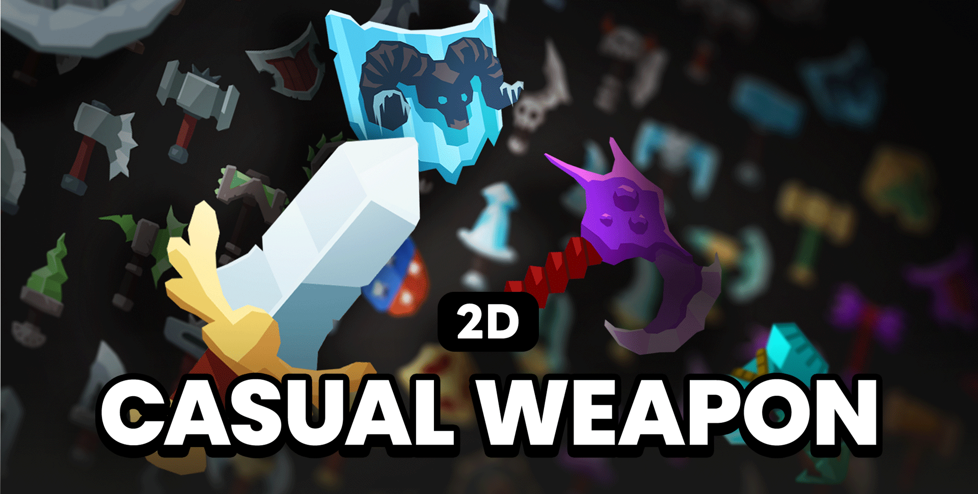 2D Icons - Casual Weapon Pack