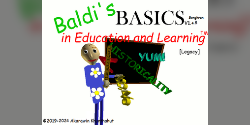 Cover image for Baldi's Basics Songkran [Legacy]