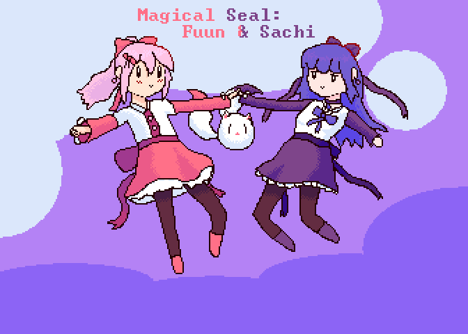 Cover image for Magical Seal: Fuun & Sachi