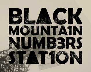 Black Mountain Numbers Station  