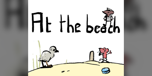 Cover image for A the beach