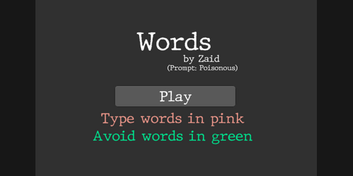 Cover image for Words