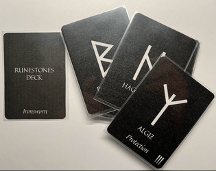 Runestones Deck for Ironsworn   - Draw cards from the Runestones deck to get answers from the Oracles instead of using dice. 