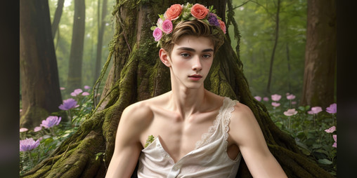 Cover image for Pin-Up Boys 5 Forest boy screen saver and slideshow