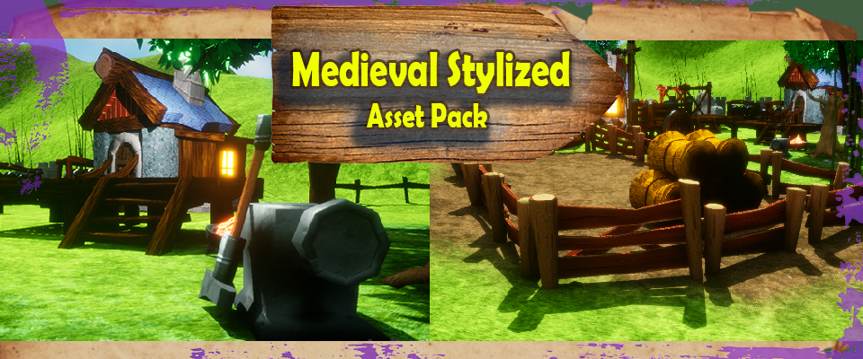 Medieval Stylized Assets pack Free