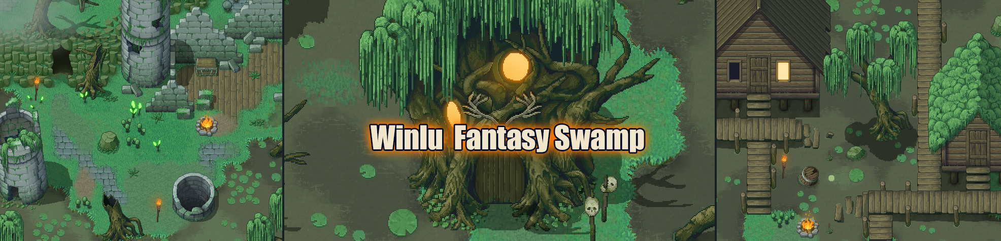 Winlu Fantasy Tileset - Swamp