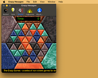 Crazy Hexagon