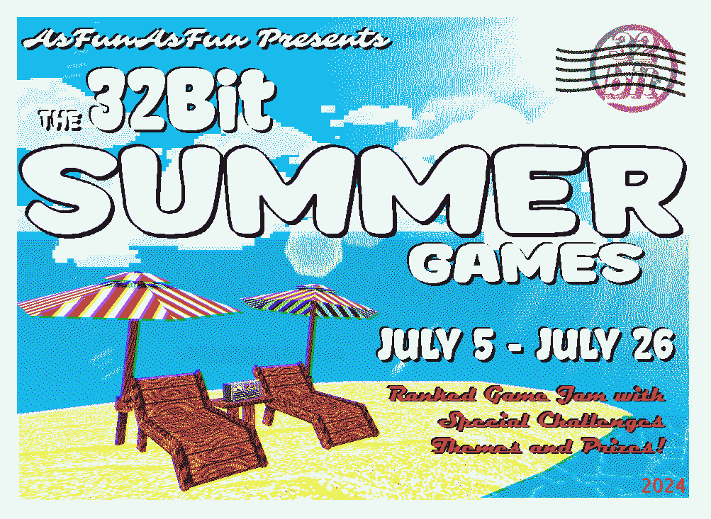 https://itch.io/jam/32bit-summer-games-2024