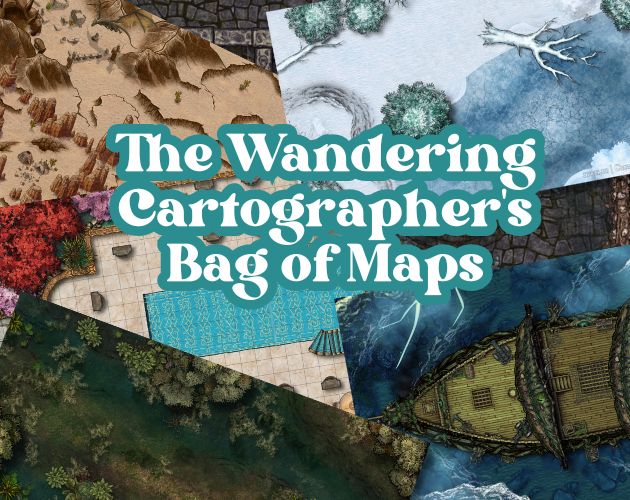 Cover image for The Wandering Cartographer's Bag of Maps | Volume 1