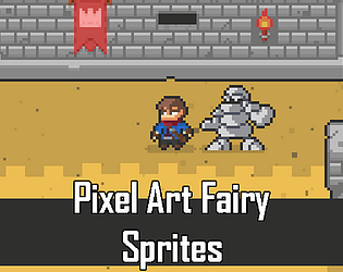 2D Pixel Art Knight's Assistant Sprites by Elthen's Pixel Art Shop