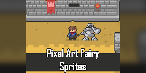 2d Pixel Art Fairy Sprites By Elthen's Pixel Art Shop