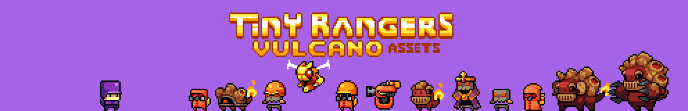 Tiny Rangers : Vulcano Assets